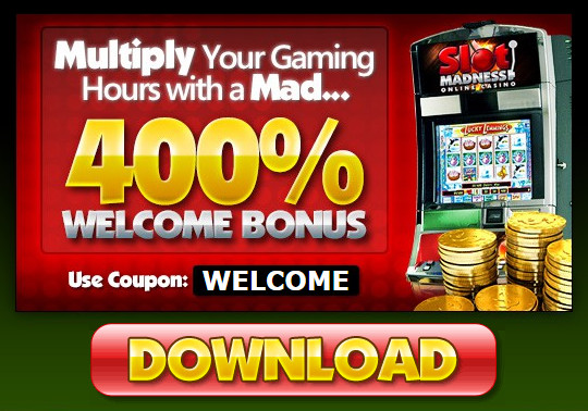 Slot Madness kazino bonusai 