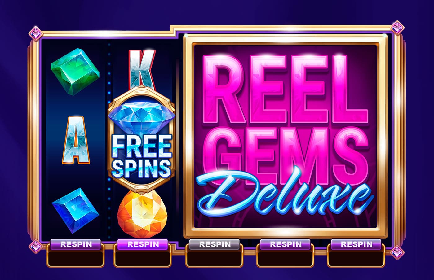 Nemokamai zaidimai Reel Gems Deluxe online → CasinoOnline.lt