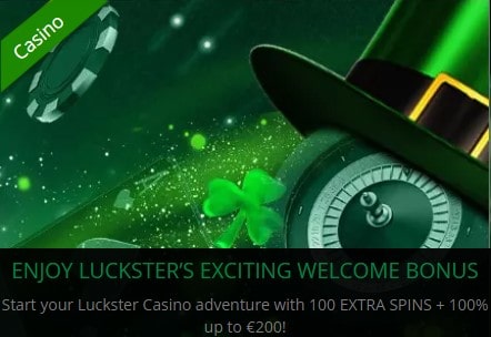 Luckster kazino premijos