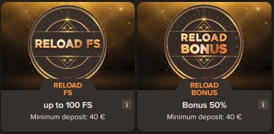 Sol Casino reload bonus