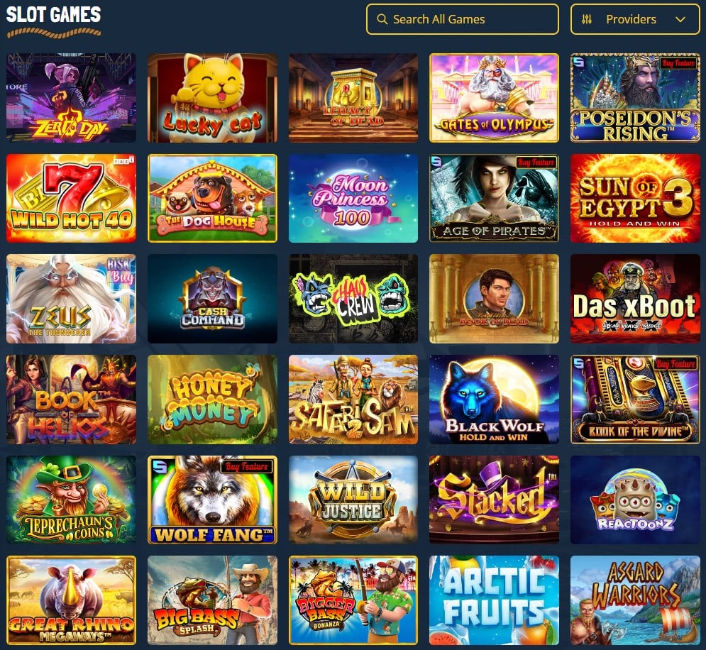 Lošimo automatai kazino Treasure Spins