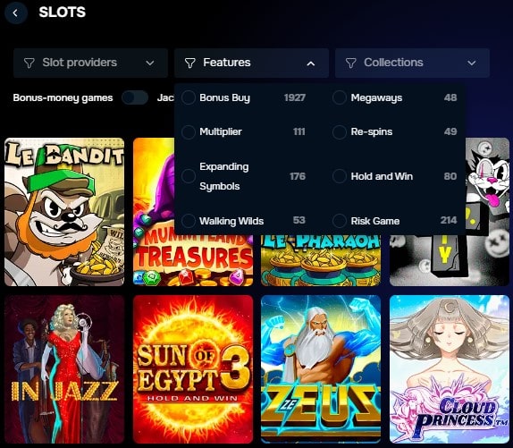 Gizbo Casino slots