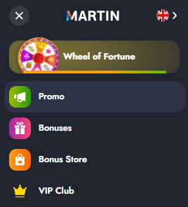 Martin casino promo