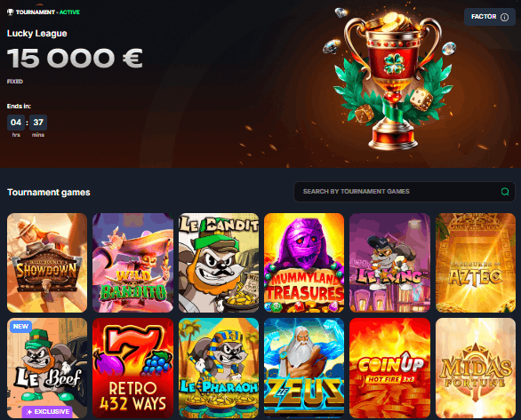 Beef casino Lucky League
