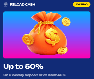Fugu casino reload cash bonus