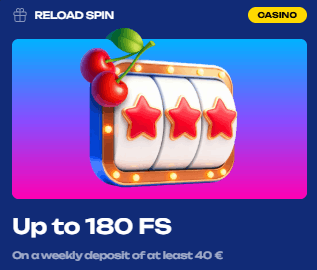 Fugu casino reload spin bonus