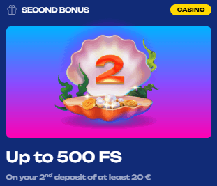 Fugu casino second bonus