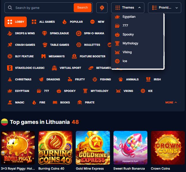 FS Casino lošimai