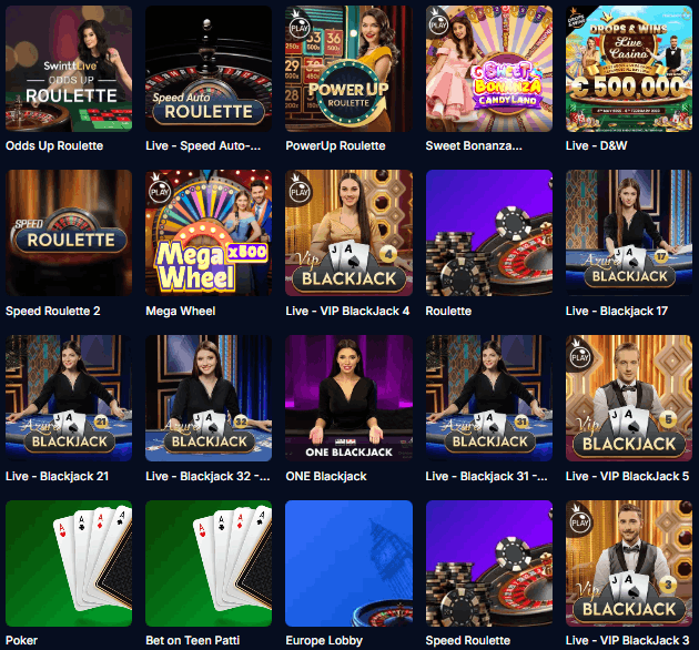 FS Casino live žaidimai