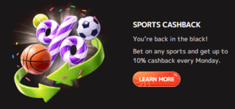 Iris Casino sports cashback