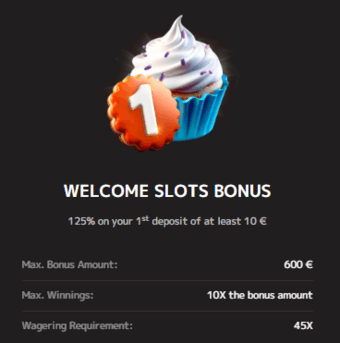 Iris Casino welcome slots bonus